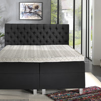 Opbergboxspring Urus Antraciet – 160x200 cm