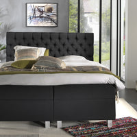 Opbergboxspring Urus Antraciet – 180x200 cm