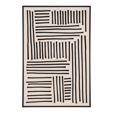 Lipari Leinwanddruck schwarz/beige 60x90 cm