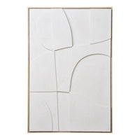 Relief wanddecoratie canvas No.2 - Mooier Thuis