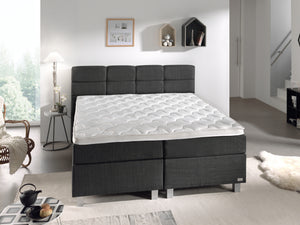 Boxspring Gustavo Antraciet – 180x200 cm