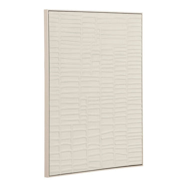 Ena Canvas Relief beige 60x80 cm