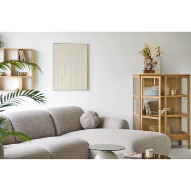 Ena Canvas Relief beige 60x80 cm