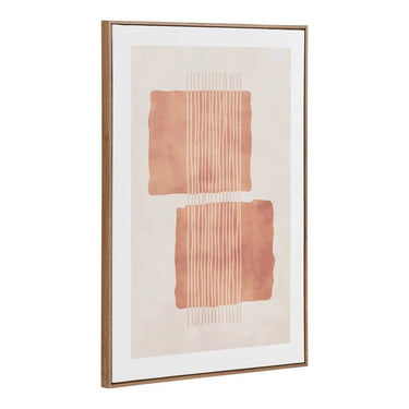 Mina Leinwanddruck Nr. 2 – beige/braun 50 x 70 cm