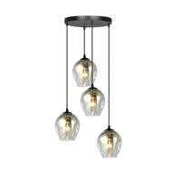 ISTAR 4-lichts hanglamp - Smoked glas - Mooier Thuis