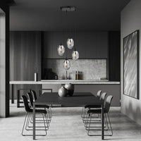 ASTRAL 4-lichts hanglamp - Smoked glas - afbeelding 2