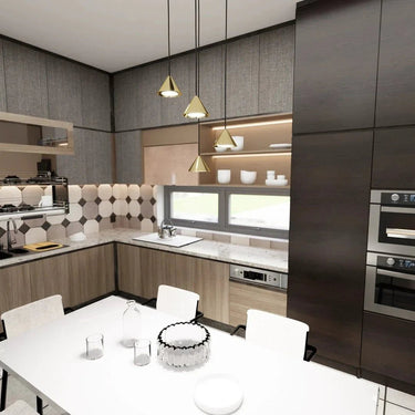 ELIT 4-lichts hanglamp - Goud