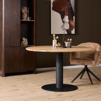 Eiken Eettafel Ferris Rond 150 cm