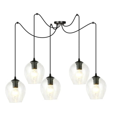 LEVEL 5-lichts hanglamp - Helder glas