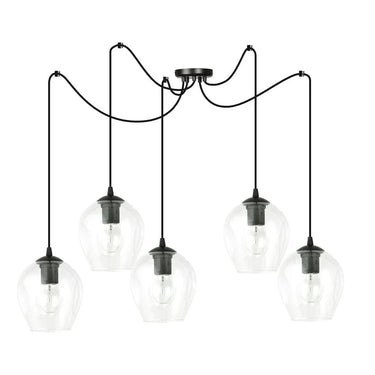 LEVEL 5-lichts hanglamp - Helder glas