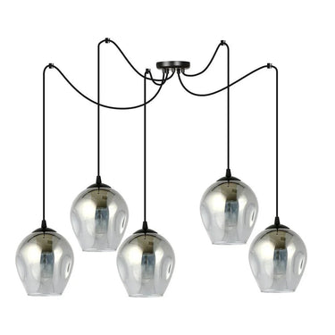 LEVEL 5-lichts hanglamp - Smoked glas