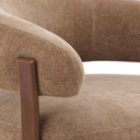 Fauteuil Rose - Taupe