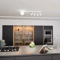 Emibig BASTER 5-lichts plafondlamp - Wit glas - Mooier Thuis