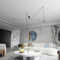 Emibig GIGI 5-lichts hanglamp - Mix gekleurd glas - Mooier Thuis