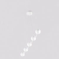 Emibig SINUS 5-lichts hanglamp – Wit - Mooier Thuis