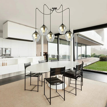 LEVEL 5-lichts hanglamp - Smoked glas