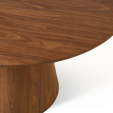 Eettafel Louis - Ø120cm Walnoot