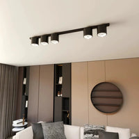 NANO 5-lichts plafondlamp - Zwart frame - afbeelding 2