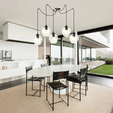 LEVEL 5-lichts hanglamp - Helder glas