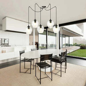 LEVEL 5-lichts hanglamp - Helder glas