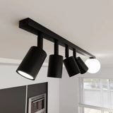 BASTER 5-lichts plafondlamp - Zwart frame plafondspots & spotbalken - afbeelding 6