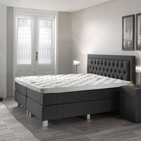 Boxspring Valentina Antraciet – 180x200 cm