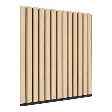 Akoestisch wandpaneel eikenlook - 2 stuks 520x520x22 mm