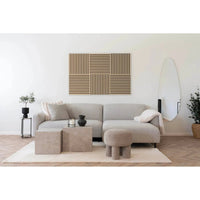 House of Nordic Akoestisch wandpaneel eikenlook - 2 stuks 520x520x22 mm - Mooier Thuis