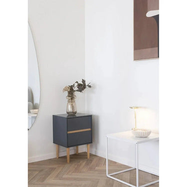 Bisley Bijzettafel MDF donkergrijs