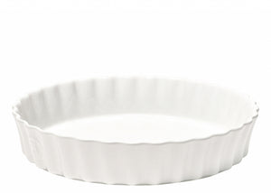 Emile Henry Diepe taartvorm Ø 28 cm wit