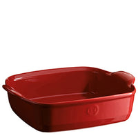 Emile Henry Ovenschaal 28 x 23 cm rood