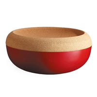 Emile Henry Fruitschaal Ø 36 cm rood