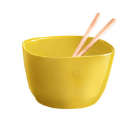 Emile Henry Saladeschaal 22 cm geel