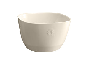 Emile Henry Saladeschaal 26 cm crème