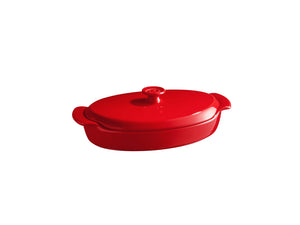 Emile Henry Papillote met deksel rood