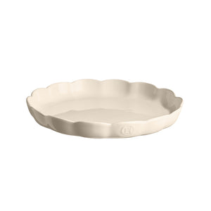 Emile Henry Taartvorm Madeleine Ø 31 cm crème