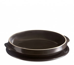 Emile Henry Tarte Tatin set Ø 28 cm zwart
