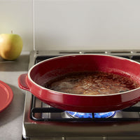 Emile Henry Tarte Tatin set Ø 28 cm rood