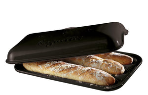 Emile Henry Baguettevorm zwart
