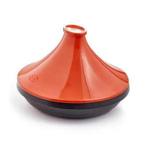 Emile Henry Tajine Delight Ø 33,5 cm oranje cadeauverpakking