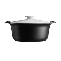 Emile Henry Braadpan Sublime+ 5,5 L wit
