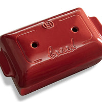 Emile Henry Broodbakvorm klein rood cadeauverpakking