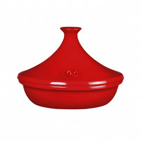 Emile Henry Tajine Ø 27 cm rood cadeauverpakking