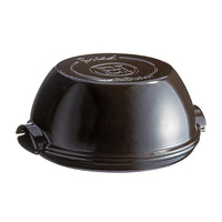 Emile Henry Broodbakvorm rond zwart cadeauverpakking