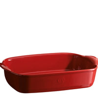 Emile Henry Ovenschaal 30 x 19 cm rood cadeauverpakking