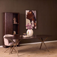 Eiken Eettafel Ferris Deens Ovaal 240 cm