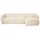 Hoekbank Laila - Stof Beige Rechts