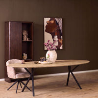 Eiken Eettafel Ferris Ovaal 280 cm
