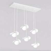 RITUAL 6-lichts hanglamp - Wit glas - Mooier Thuis