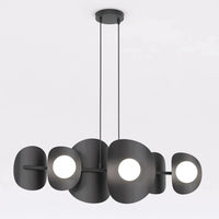 ELEMENTS 6-lichts hanglamp - Zwart - Mooier Thuis